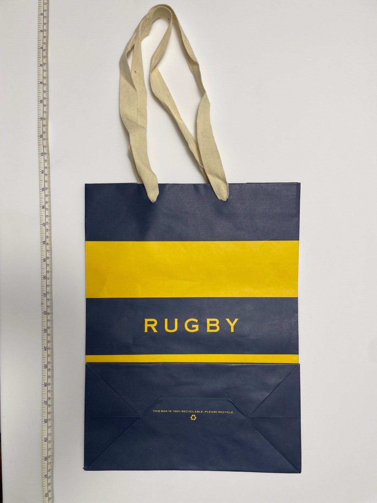 バッグ Polo Ralph Lauren rugby tote bag Rugby by Ralph Lauren Large tote bag canvas leather Handles