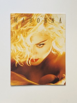 MADONNA 1990 Blond Ambition World Tour Official Concert Program / Photo Book