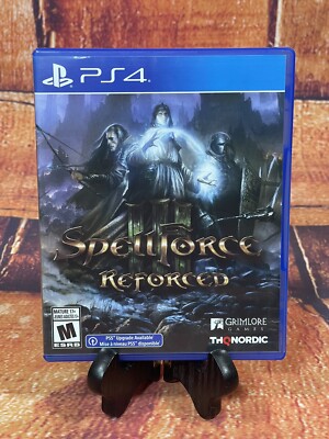 SpellForce 3 III Reforced (Sony PlayStation 4 PS4 PS5) Game Disc and Case