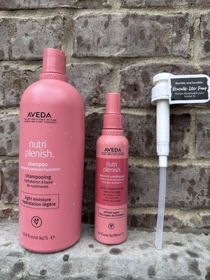Aveda Nutriplenish Light Moisture Shampoo  & All Hair Types Conditioner Duo