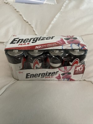 Energizer E95FP8 Max D 1.5V Alkaline Batteries - 8 Pack