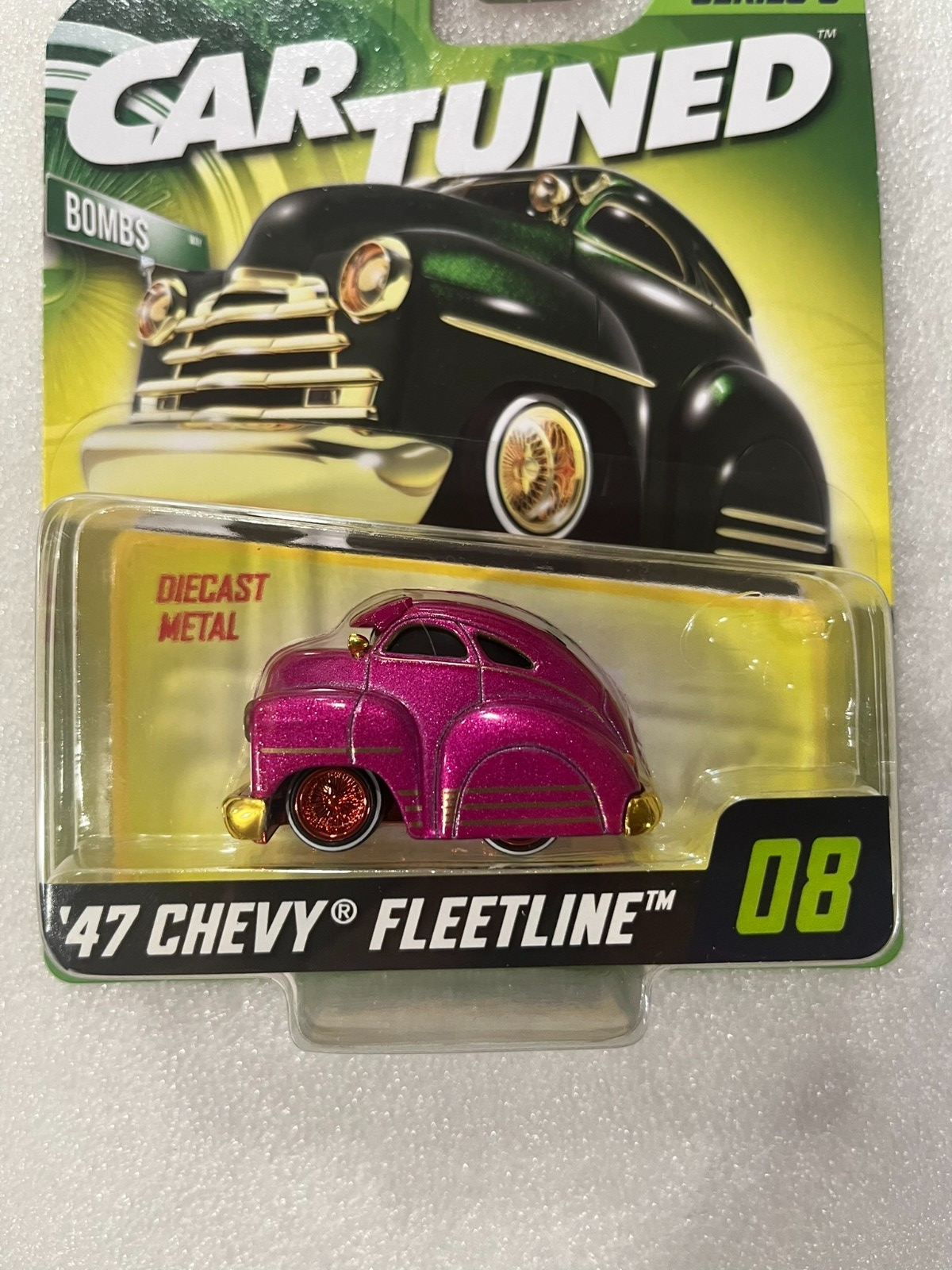 Jada Toys 47' Chevy Fleetline ローライダー CarTuned Series 1 - 1947 Chevy Fleetline (Lowrider), Diecast