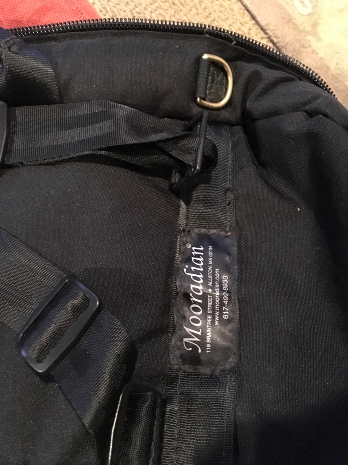 Mooradian full size violin case cover with backpack straps