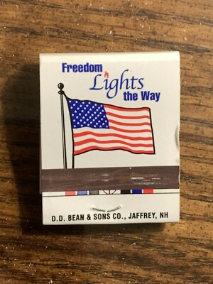 Vintage Freedom Lights The Way Matchbook