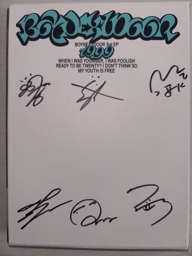 BOYNEXTDOOR  　ジェヒョントレカ  直筆 サイン HOW? BOYNEXTDOOR HOW ジェヒョン 直筆 サイン トレカ ボイネク BOYNEXTDOOR