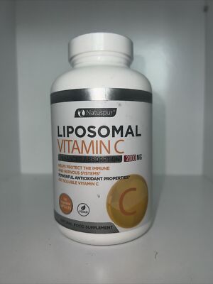 Natuspur Liposomal Vitamin C Enhanced Absorption 180 Vegetable Capsules