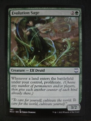 Evolution Sage NM Commander: Streets of New Capenna MTG FREE SHIPPING