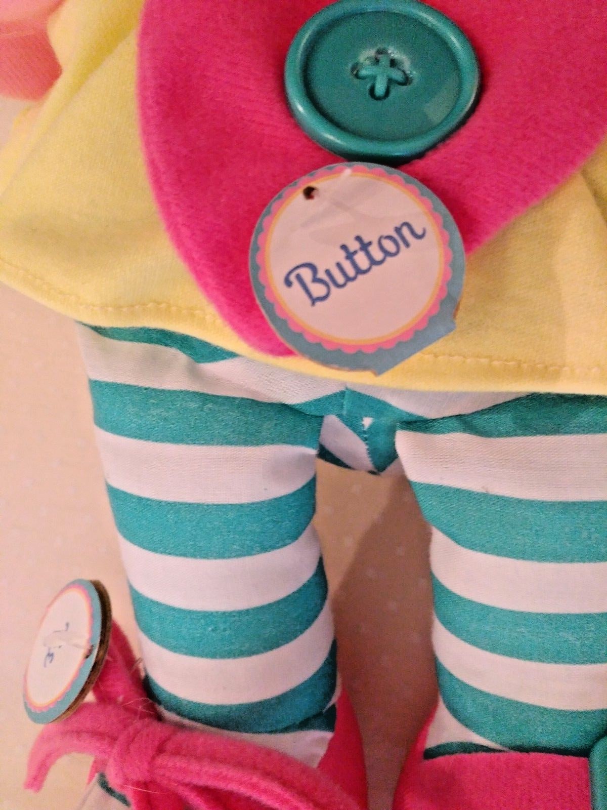 Zippity Princess Goldberger Activity Doll Pre School Learn to Zip Tie FREE SHIP