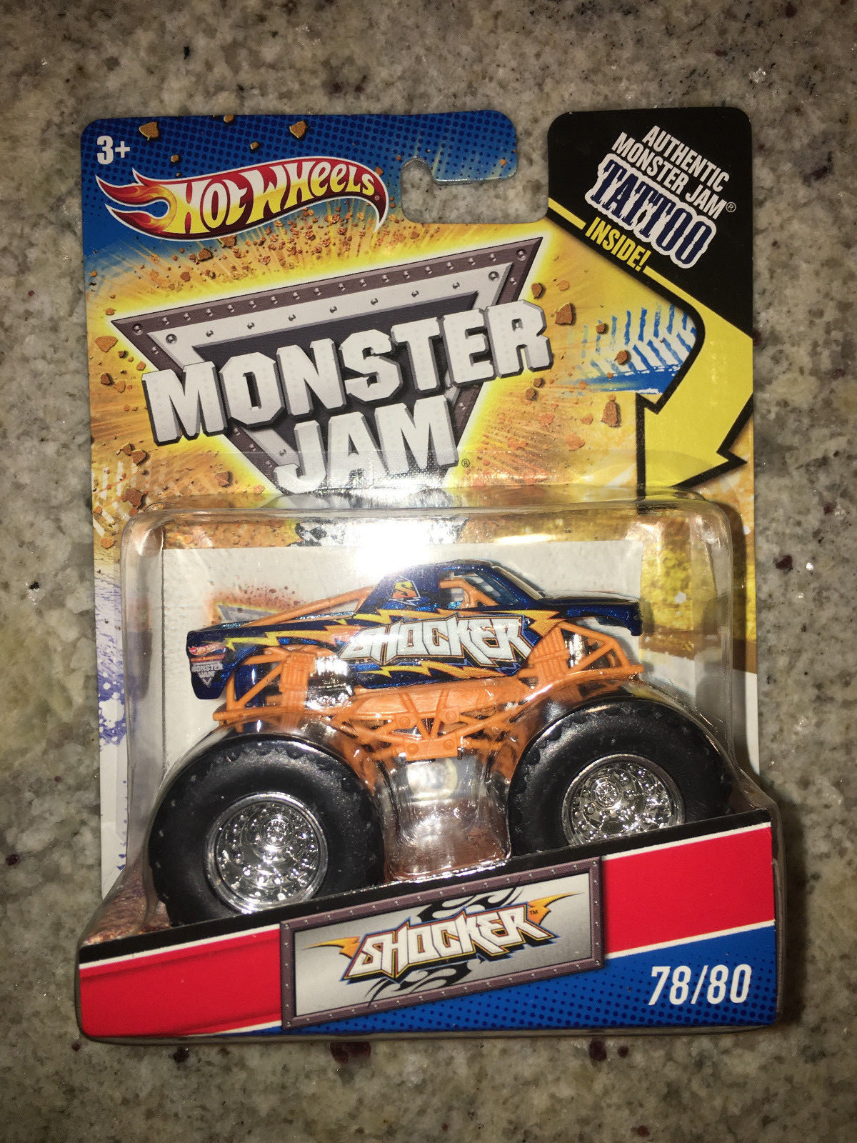 hotwheels monster jam 日本未発売 入手困難 Hot Wheels Monster Jam Truck ~ SHOCKER Tattoo Series 78/80