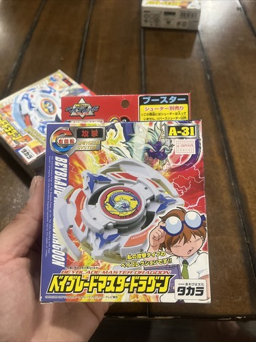 HASBRO Beyblade Zeus A-129 Rare G-Revolution Plastic Gen