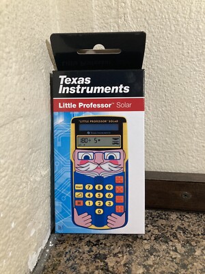 Texas TI-Little Professor Solar LPROF/PWB/11E1 TI-Little Professor Education Cal