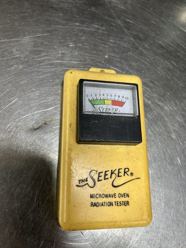 “The Seeker” 1970's Microwave Oven Radiation Leakage Detector