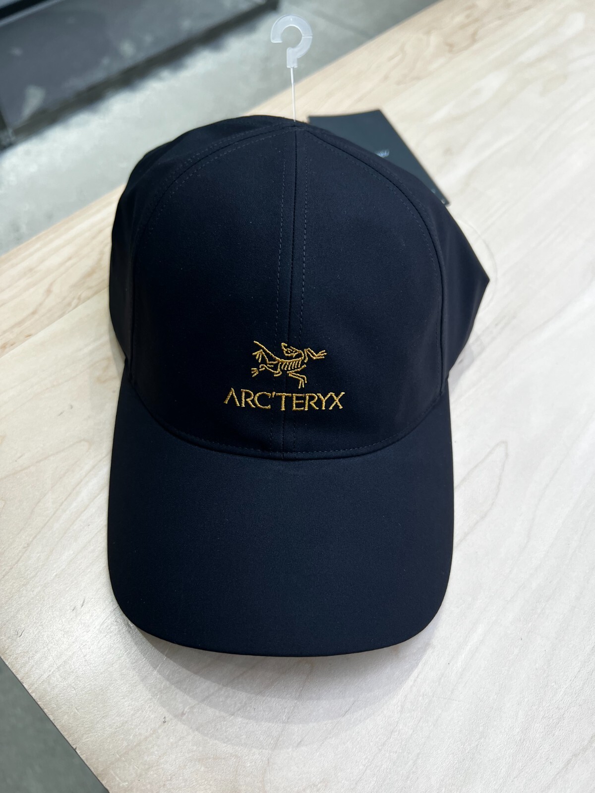 Brand New Arcteryx Bird Word Cap 24k Black - Size S/M & L/XL