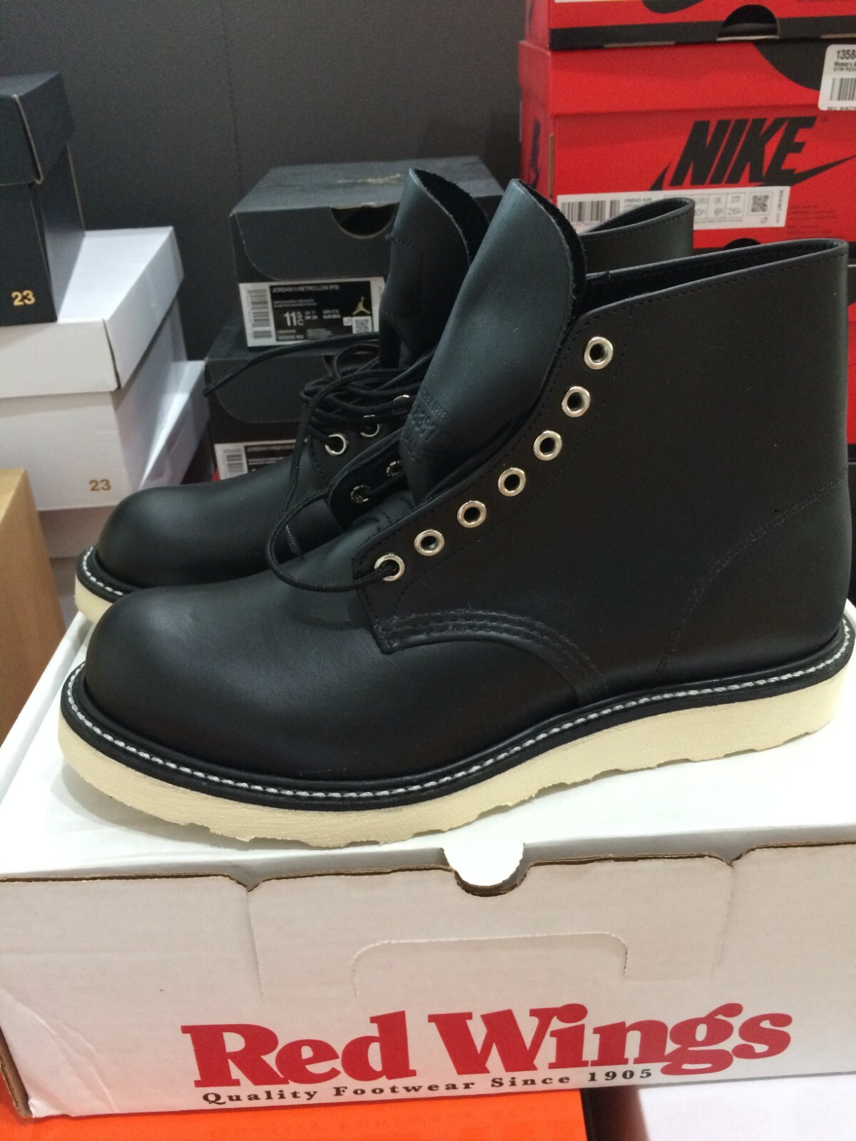 Red wing x Fragment Style 4665 Round Toe Hiroshi Fujiwara Red wing x Fragment Style 4665 Round Toe Hiroshi Fujiwara