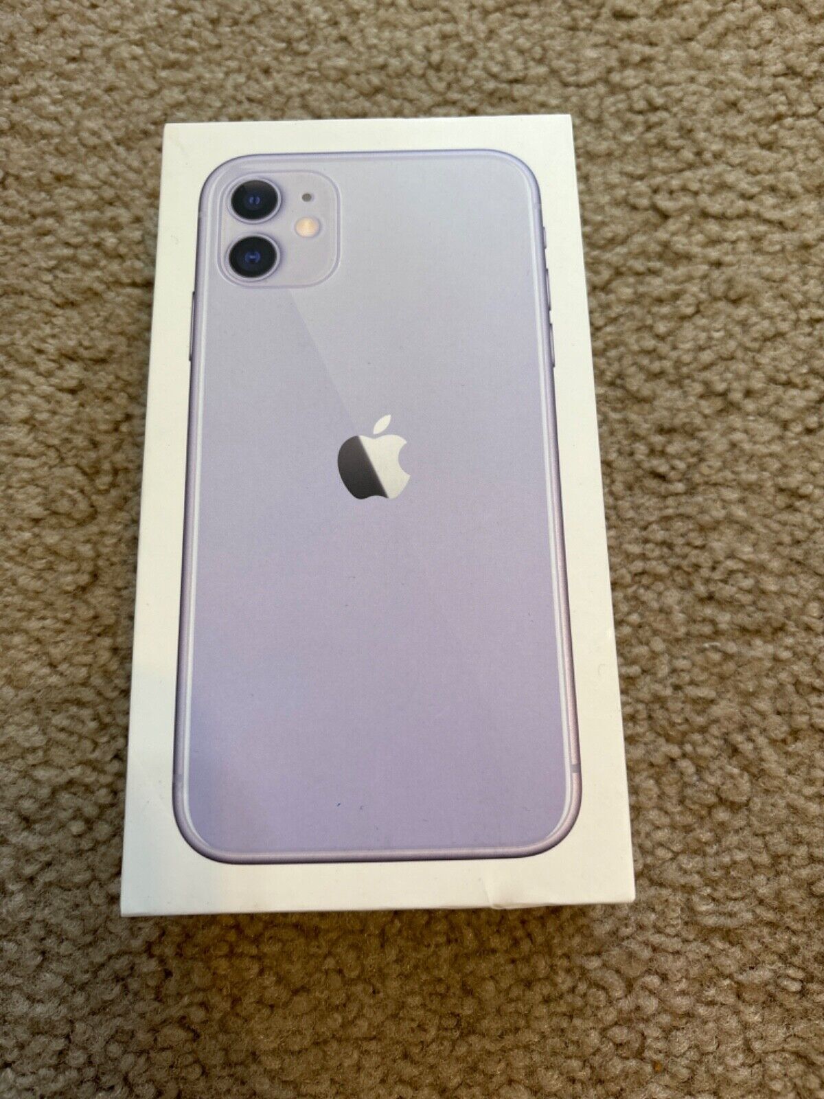 Apple iPhone 11 BOX ONLY Purple 64 GB Empty Retail Box Apple iPhone 11 BOX ONLY Purple 64 GB Empty Retail Box