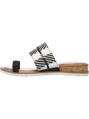 

Женские черные сандалии ZODIAC Adelanto с круглым носком на танкетке без шлепанцов 9,5 м, Черный, G9832F1