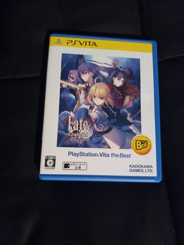 PS2 Fate Stay Night Realta Nua Limited Edition & Memory Card