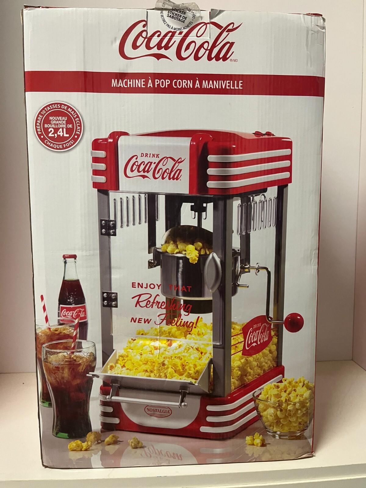 Nostalgia Coca-Cola Series Kettle Popcorn Maker | eBay