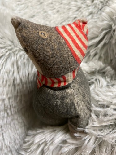 Vintage Wind In the Willows Bean Bag Plush Mole The Toy Works  7” Stuffed Animal