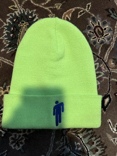 帽子 [0] BILLIE EILISH NEON GREEN BEANIE Billie Eilish Beanie Bright Neon Green | eBay