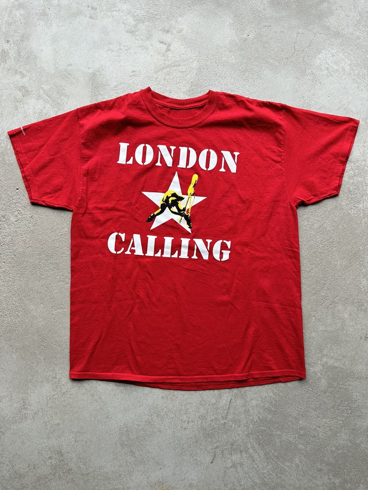 Vintage the clash london calling Punk Band tshirt | eBay