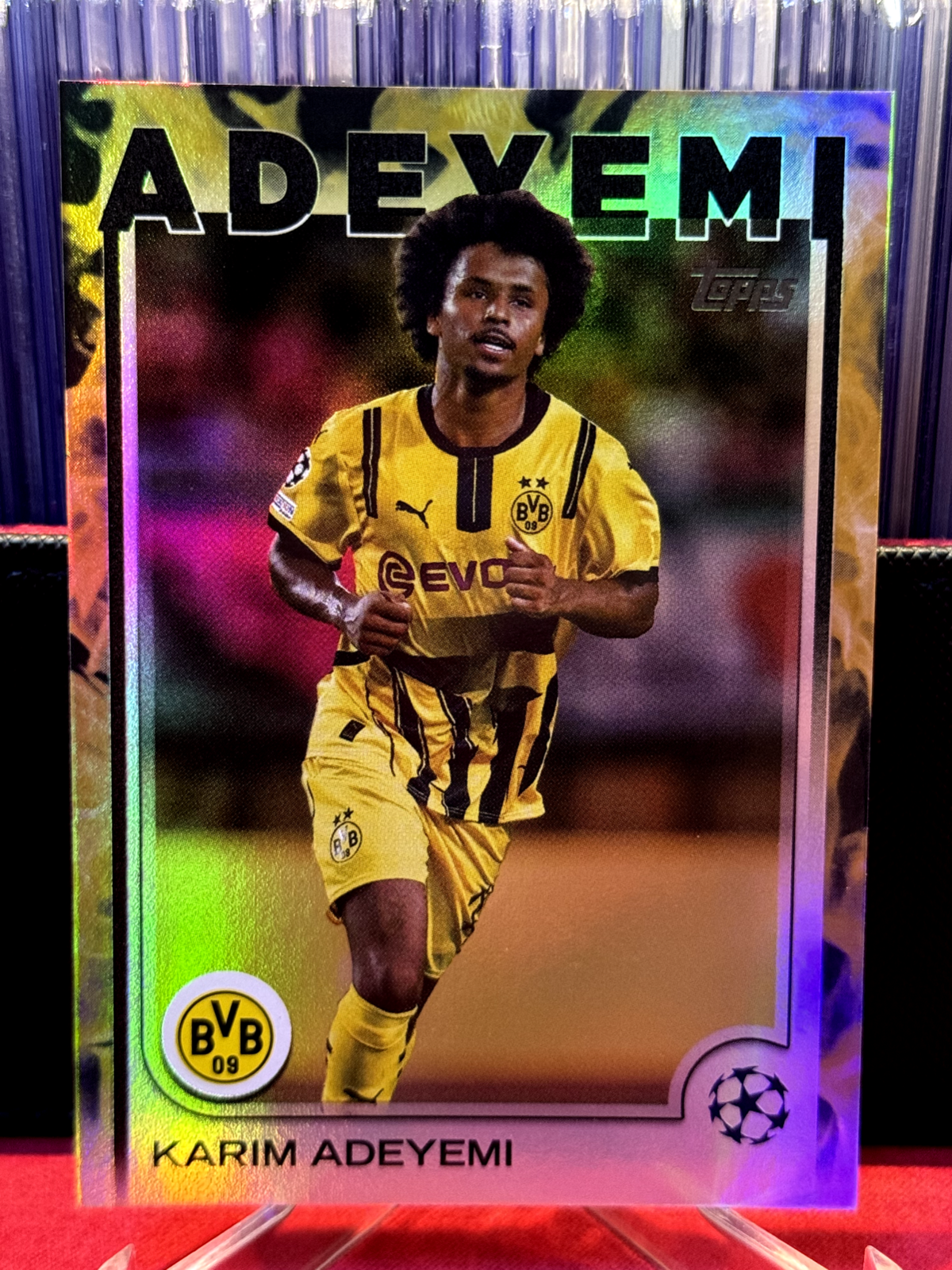 KARIM ADEYEMI 2024-25 Topps UCC Flagship Gold Inferno 31/50