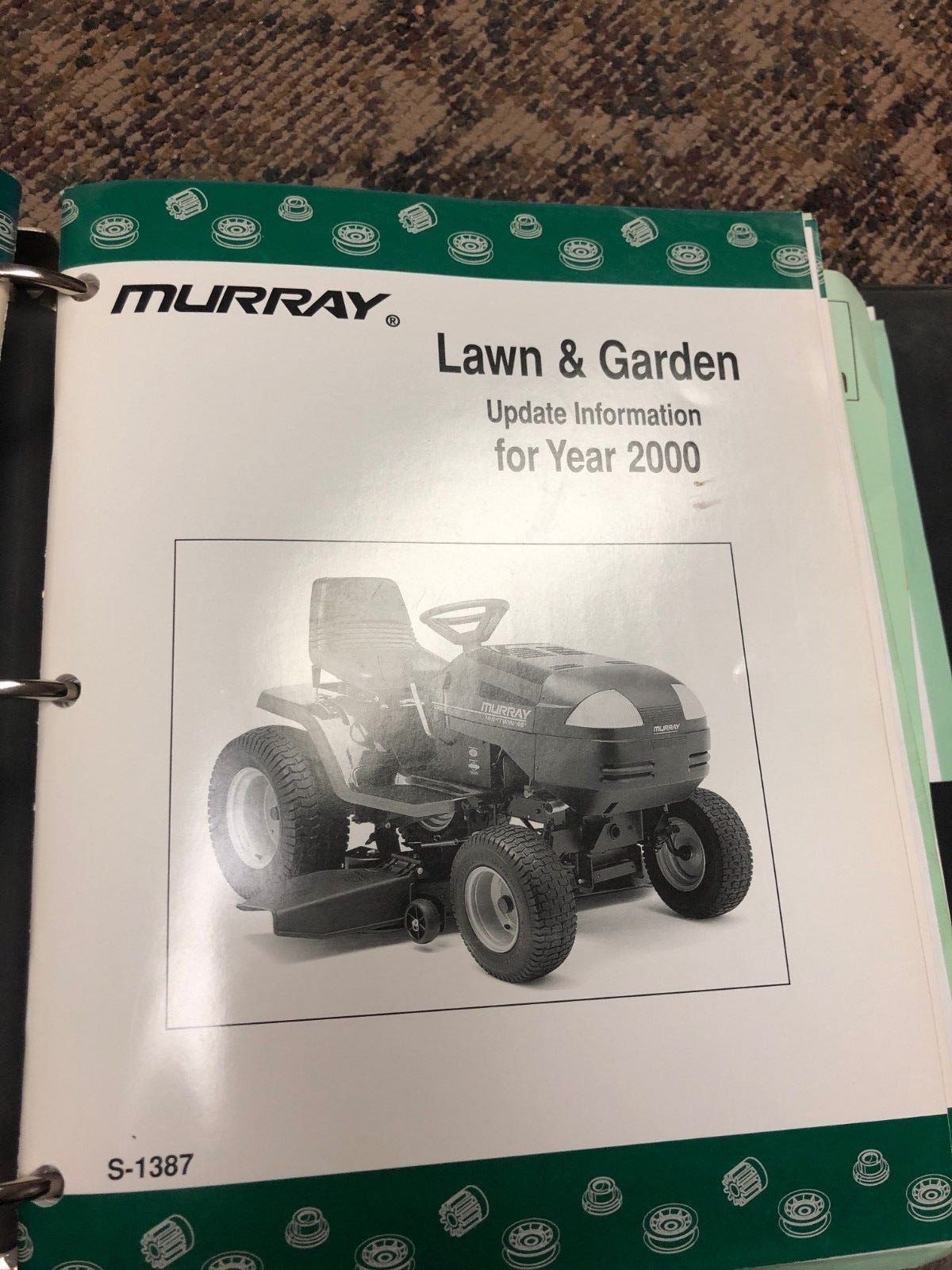 Murray Equipment Lawn Mower Parts Reference Guide 2000-2006