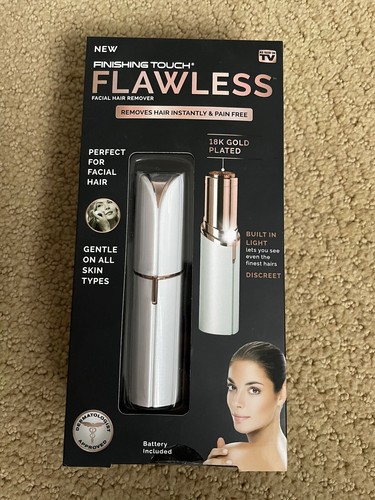 Flawless Finishing touch facial hair remover instantly pain free