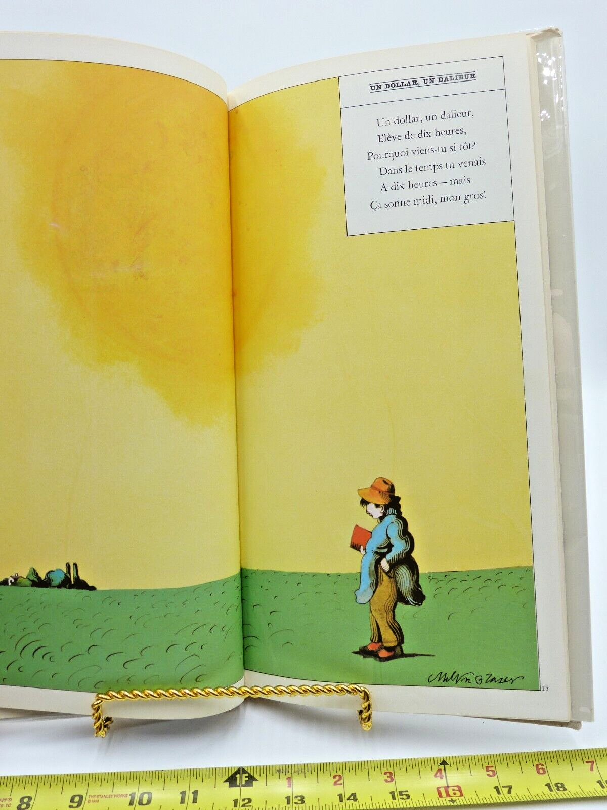 "Rimes De La Mere Oie" (Mother Goose) 1971. 1st Edition.