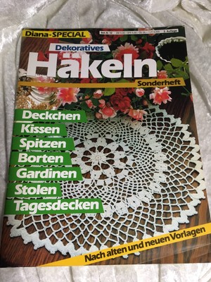 Diana Hakeln Filet Spitzen Tischdecken Deckchen Borten Gardinen