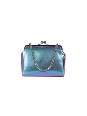 

CIRCUS BY SAM EDELMAN Женская фиолетовая сумка-кошелек Malibu с металлическим ремешком и цепочкой, Фиолетовый, CIR30107