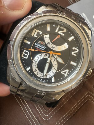 repair/ Parts Orient 44mm Automatic Watch  Date Power Reserve CFM00002B0
