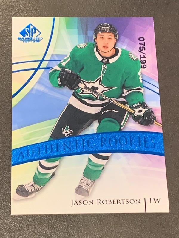 1920 Upper Deck SP Authentic Checklist Dallas Stars Hockey Cards