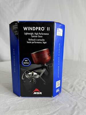 MSR POCKET ROCKET 2 Stove & Case Compact Hiking Camping Ultralight Cooking Stove
