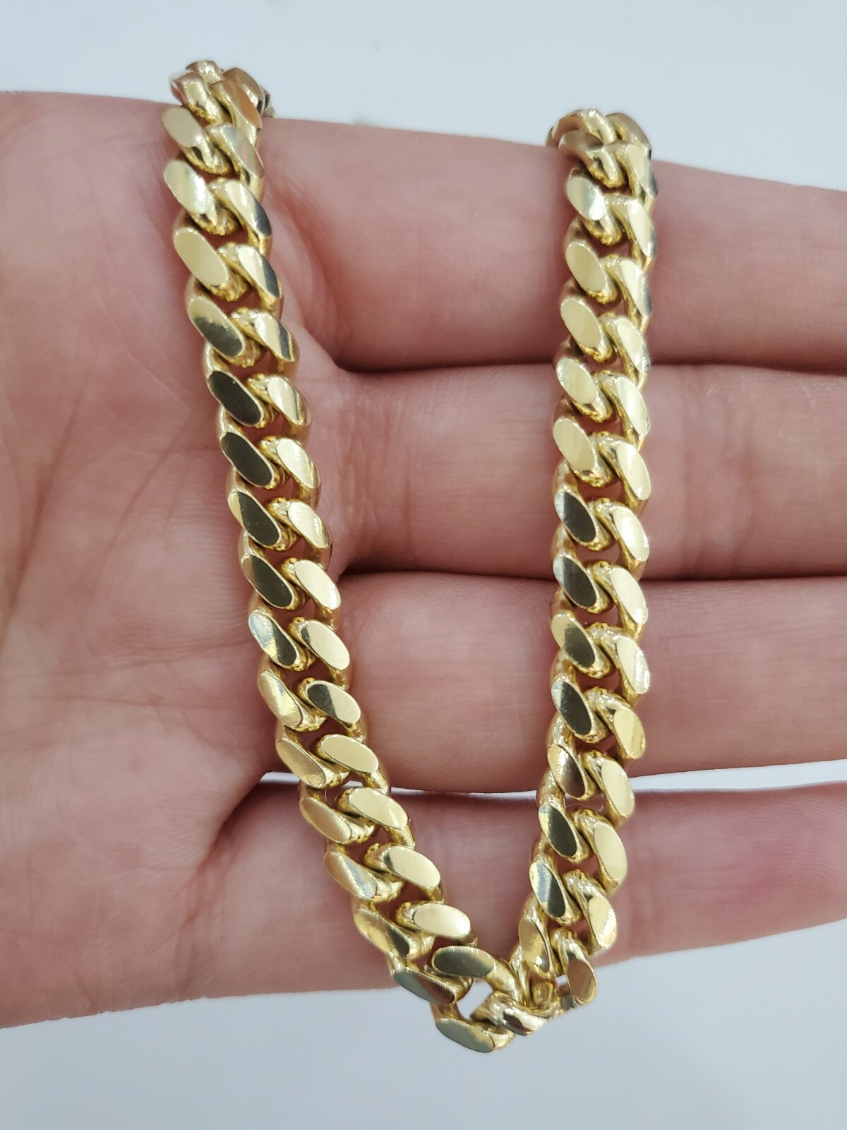 【60cm】【50cm】【10mm】【18K刻印あり】【Miami Cuban】 18K Gold Miami Cuban Link Chain 10mm – CERES Fine Jewelry
