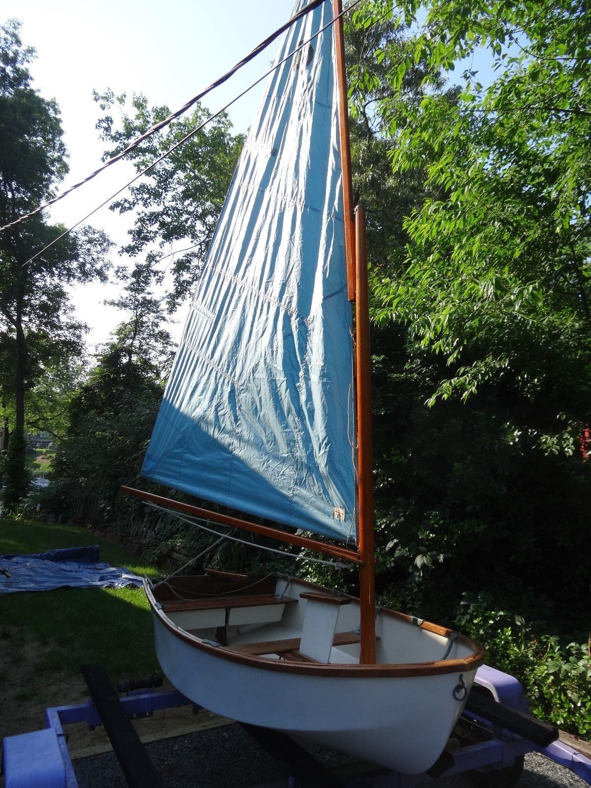 Dyer Dhow Midget Antique Sailboat