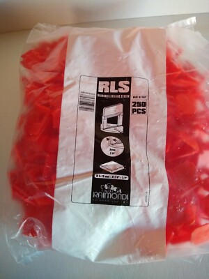 RLS Raimondi Leveling System H 3-12mm - H1/8''-1/2'' 250 Pieces