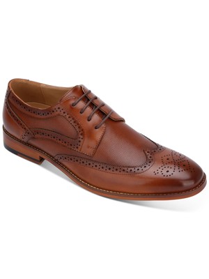 

REACTION KENNETH COLE Мужские коричневые оксфорды Blake на наборном каблуке с крылышками 11,5, Коричневый, RMS0085AM