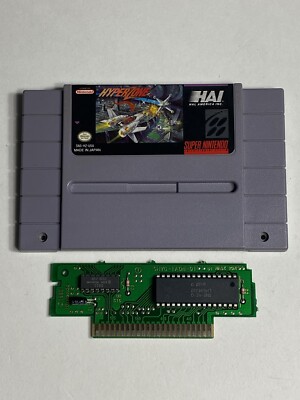 HyperZone (Super Nintendo, 1991) Authentic SNES Cart Only TESTED & WORKS