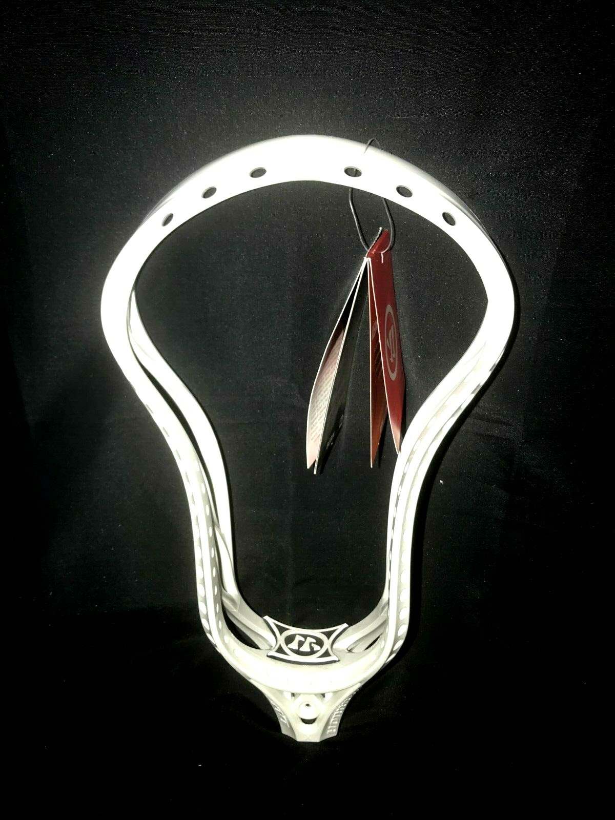 Warrior Lacrosse Burn M-X Head Unstrung-White