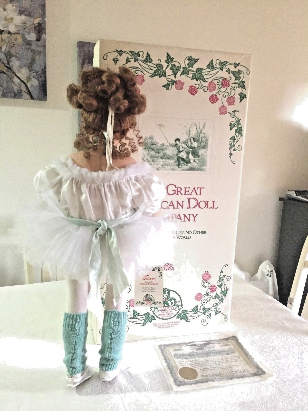 TRIXIE THE BALLERINA BY ARTIST ROTRAUT SCHROTT BY GADCO