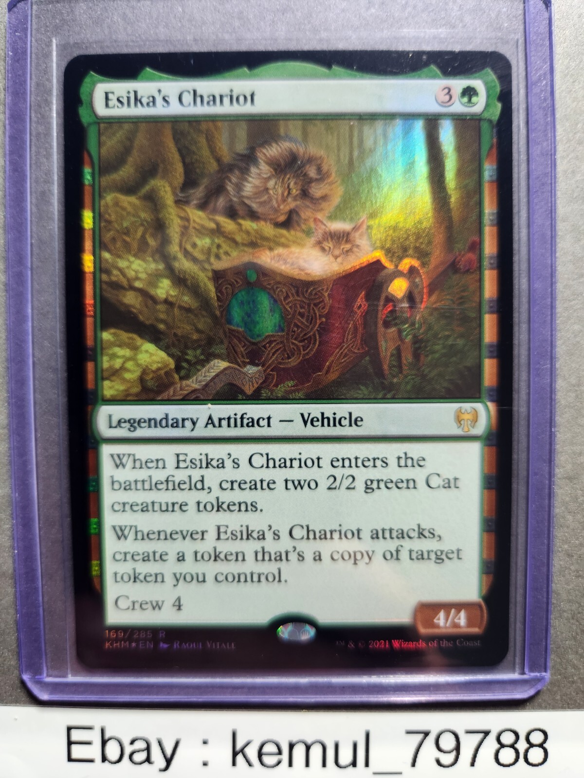 MTG Esika's Chariot Kaldheim 169/285 FOIL Rare | eBay