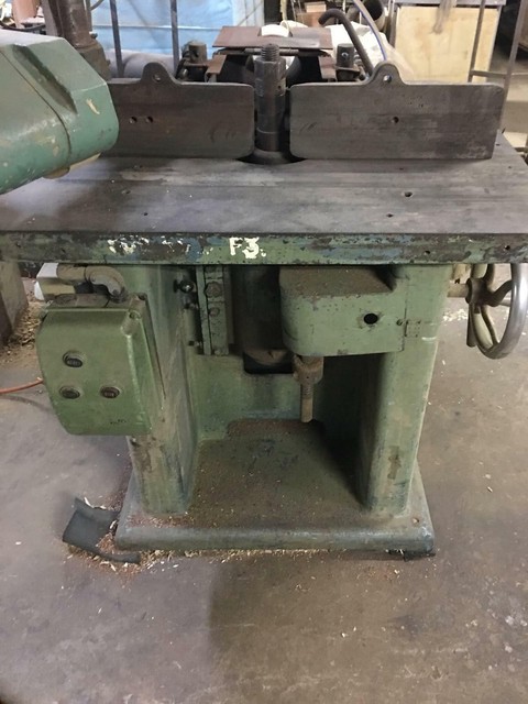 Woodworking Machine Spindle Moulder with power feed 