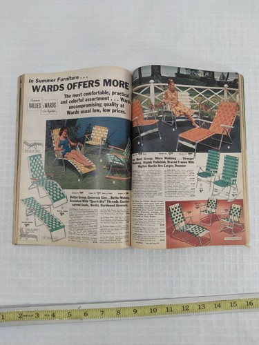 Vintage 1964 Montgomery Ward Summer Catalog 60s Fashion Home decorating