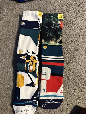 Stance Socks $22 PGA Golf JACK NICKLAUS Golden Bear 2 Pack
