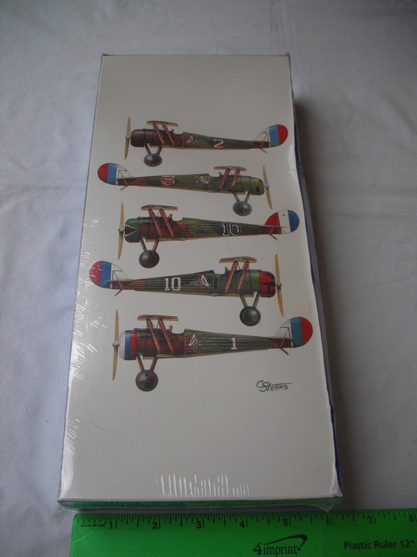 Glencoe Models 05114 Nieuport 28C.1, Airplane Model Kit, Sealed, 1/48 Scale