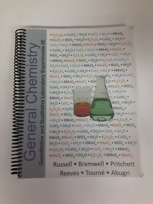 General Chemistry Quantitative & Qualitative Lab Experiments 4E Unused
