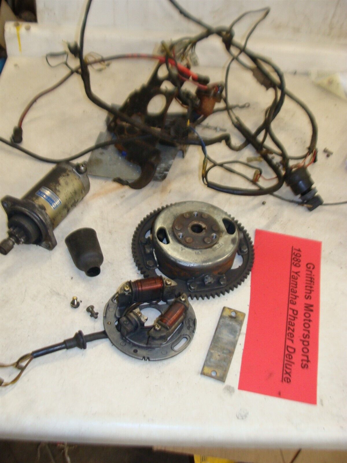 1989 YAMAHA PHAZER PZ480E DELUXE electric start kit starter 1989 YAMAHA PHAZER PZ480E DELUXE electric start kit starter