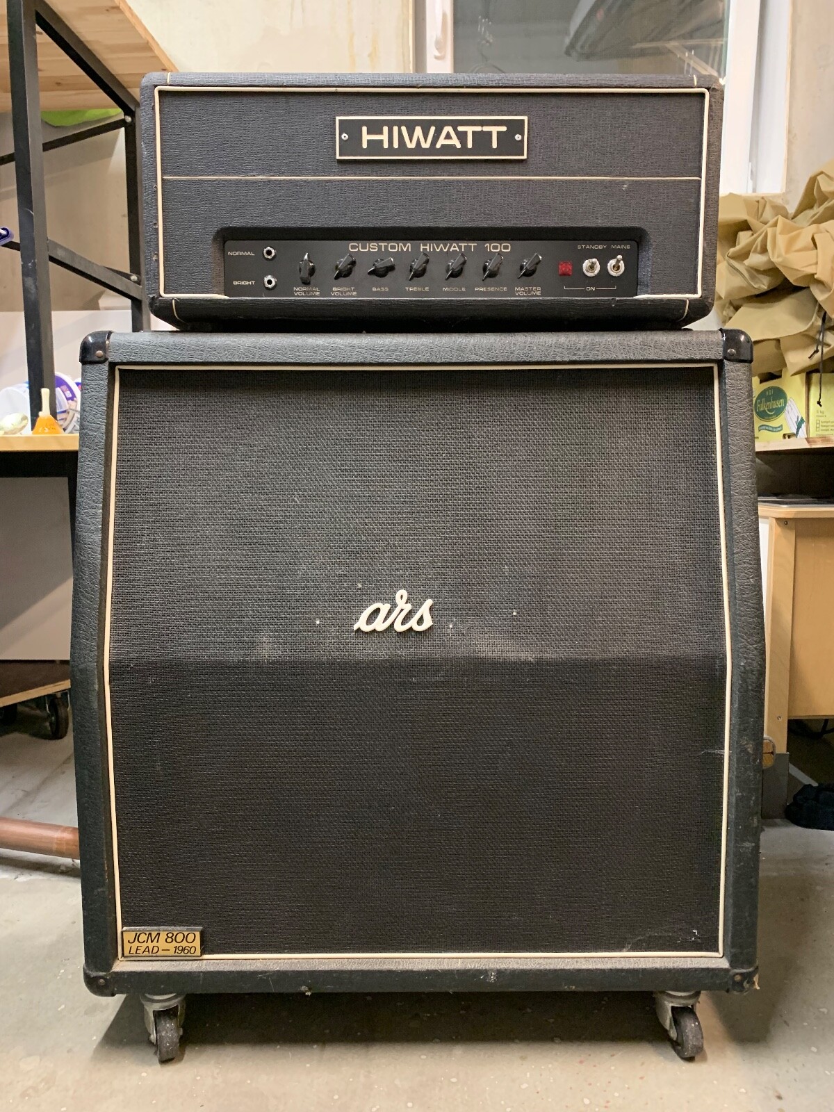 Marshall JCM800 Lead - 1960A JCM 0 Series Cabinet Head and Amp 1 