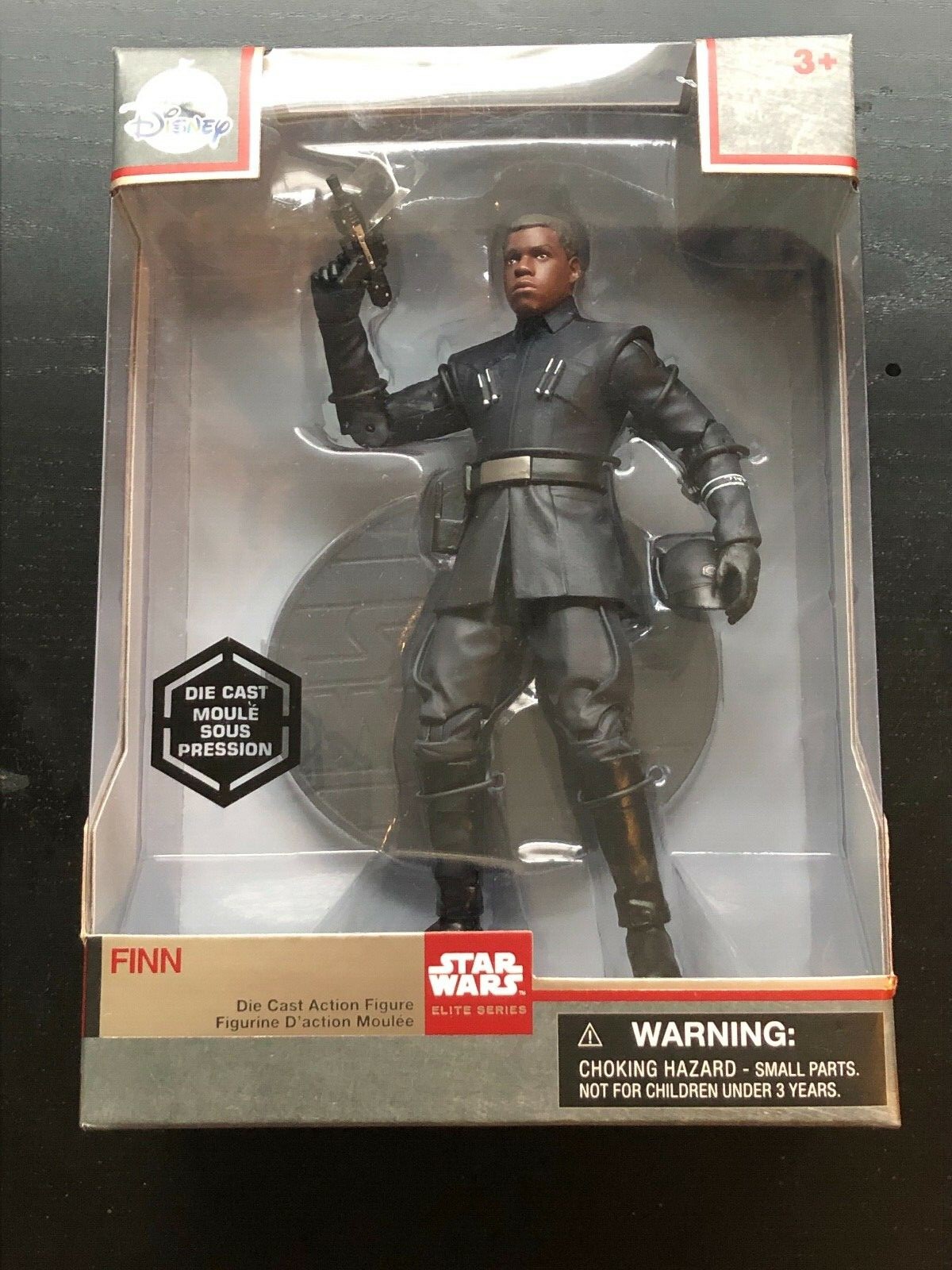 STAR WARS DISNEY STORE ELITE SERIES DIE CAST FIGURE FINN FIRST ORDER NEW 